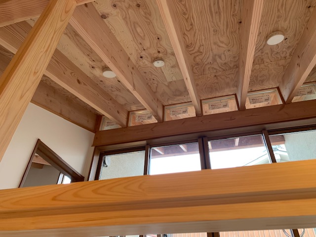 高木様邸吹き抜け